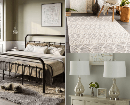 Pinterest Inspired Bedroom Wayfair Edition cover photo collage