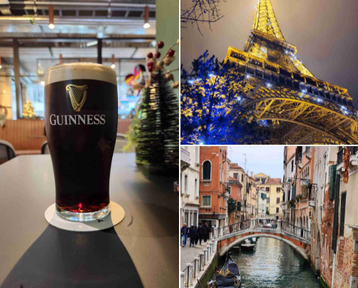 Holiday Euro Trip cover photo collage