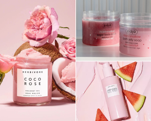 Products that will make you smell amazing: skincare, shower products & more!🫧 cover photo collage