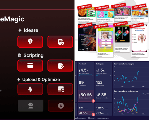 Top New AI Content Generation Apps cover photo collage