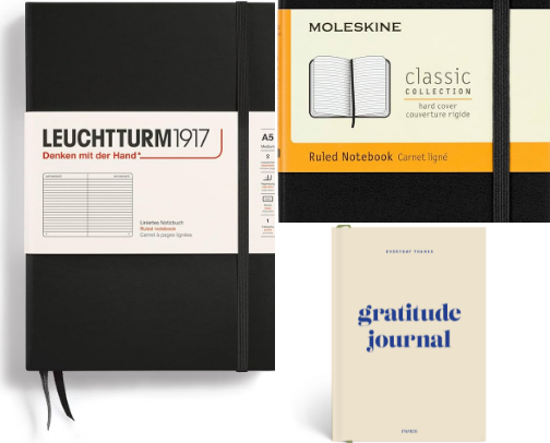 Journaling Essentials for Mindfulness & Self-Care cover photo collage