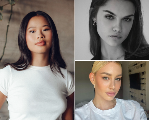 My favourite influencers cover photo collage