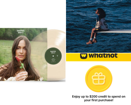 Vinyl Records cover photo collage