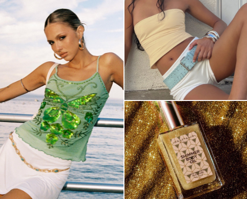 Midnight Summer Vibes cover photo collage