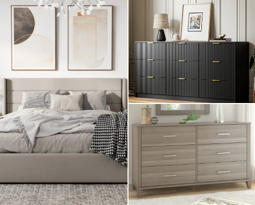 Modern Bedroom cover photo collage