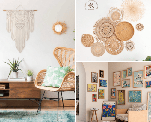 Boho cover photo collage