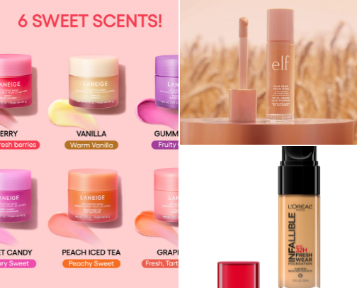 My favorite beauty recs cover photo collage