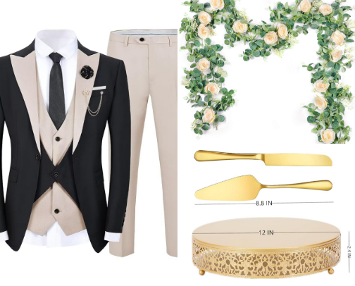 Tying the knot 🤍💒💍 cover photo collage