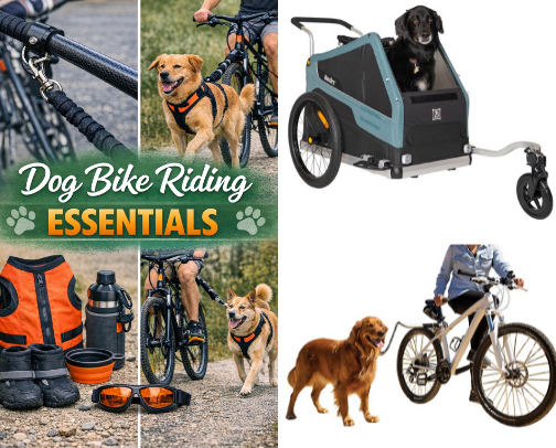 Best Dog Bike Gear: Top Vet-Approved Attachments & Trailers cover photo collage
