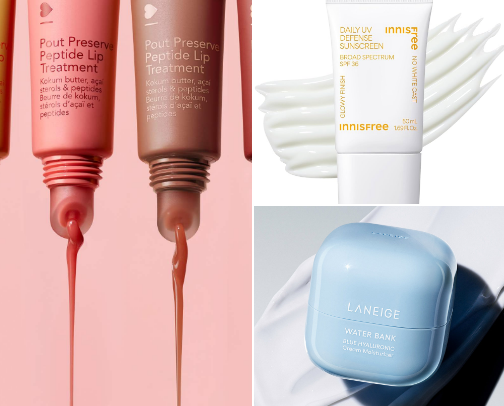 Skincare I swear by cover photo collage