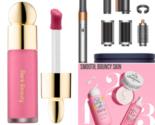 Beauty products that I adore💄 cover photo collage