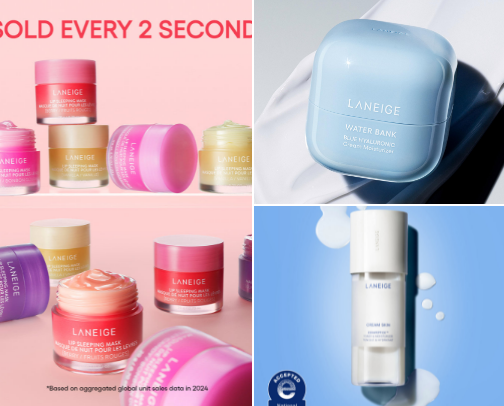 ✨ Glow Favorites: Laneige cover photo collage