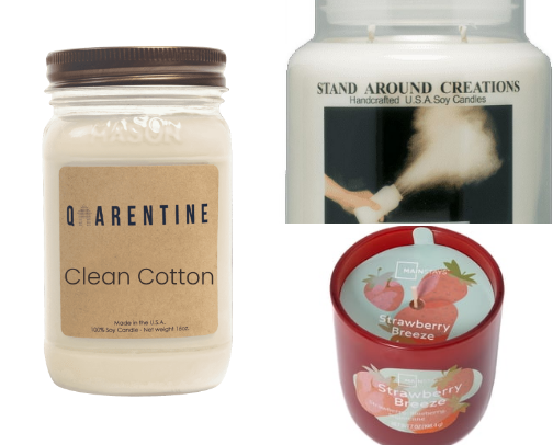 My Favorite Candles cover photo collage