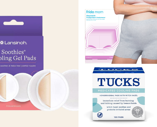 Postpartum cover photo collage