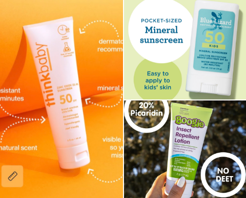 Best Non-Toxic Summer Essentials for Toddlers & Little Kids cover photo collage
