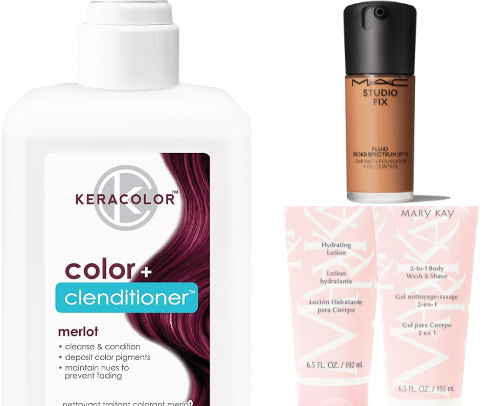 My favorite beauty recs cover photo collage