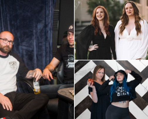 My fave Podcasts cover photo collage