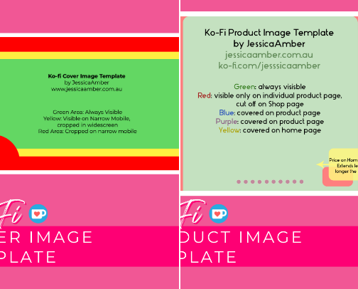 Ko-Fi Tools and Templates cover photo collage