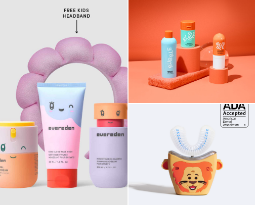 Skin care for the trending tweens cover photo collage