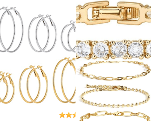 Jewelry 💎 cover photo collage