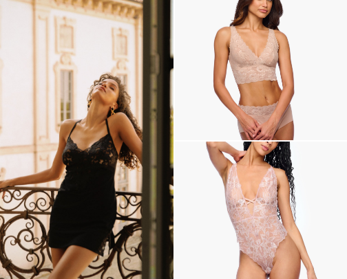 Luxury Lingerie cover photo collage
