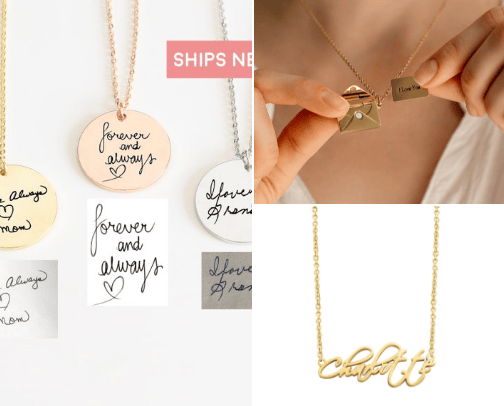 Necklaces cover photo collage