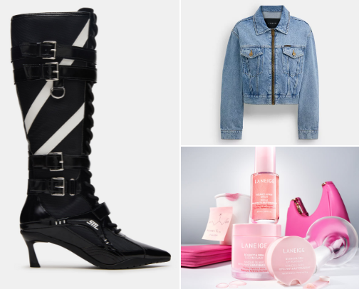 New finds cover photo collage