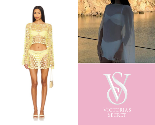 Swimsuits and coverups cover photo collage