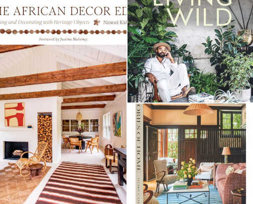 Interior Design books on my TBR list cover photo collage