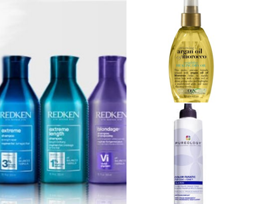 Hair products for luscious, soft, healthy hair!! cover photo collage
