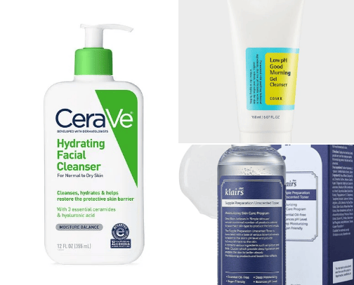 best skincare recomendation cover photo collage