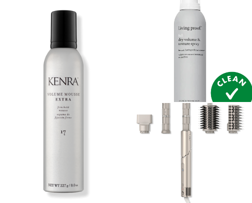 Hair Products for A Blow Out cover photo collage