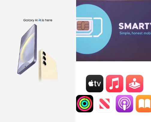 Mobile and Electronics cover photo collage