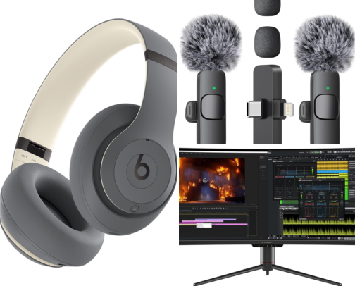 Essentials for Vloggers & Content Creators cover photo collage