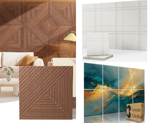 Soundproof Wall Panel Ideas cover photo collage