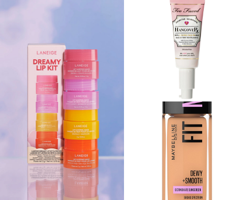 My favorite beauty recs cover photo collage