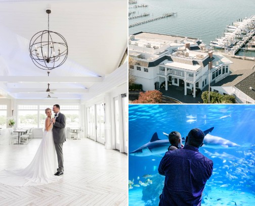 Wedding venues I toured! cover photo collage
