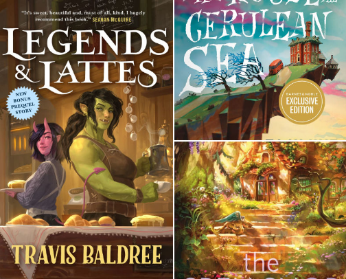 Must-Read Cozy Fantasy & Whimsical Tales cover photo collage