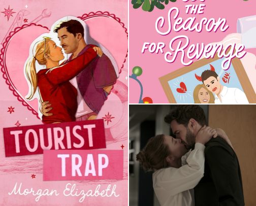 PDF Free - Tourist Trap: A Grumpy Sunshine, Ex's Older Brother Romance beachy TBR cover photo collage