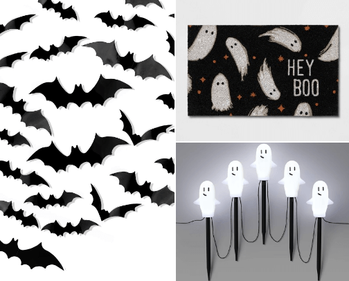 Indoor + Outdoor Halloween Decor (Budget Friendly) cover photo collage
