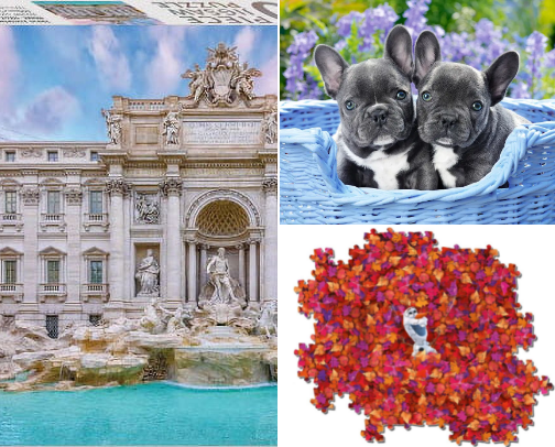 My favorite pass time 🧩 cover photo collage