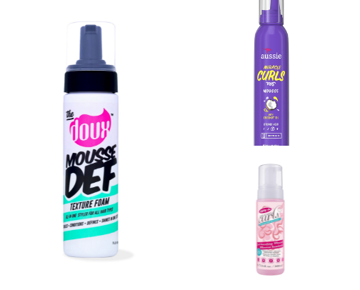 The Best (Budget Friendly) Curl Mousse cover photo collage