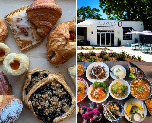 Restaurants and Drinks in Savannah GA cover photo collage