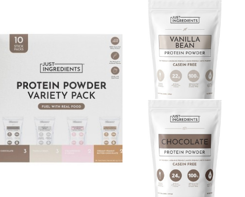 Clean protein options cover photo collage