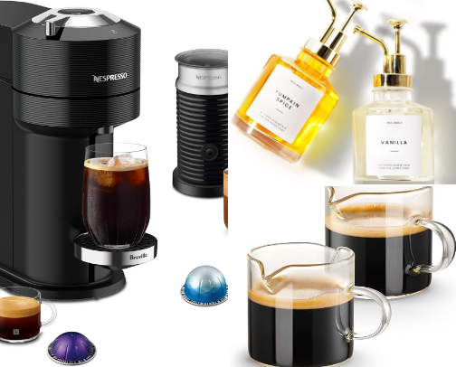 All Coffee fav goodies cover photo collage