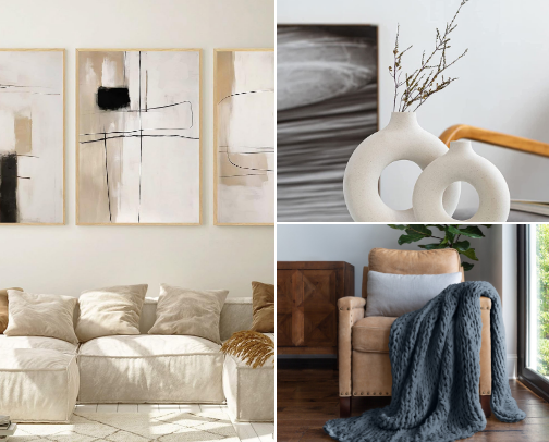 Cozy Room Aesthetic cover photo collage