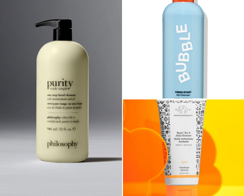 My skin care routine cover photo collage