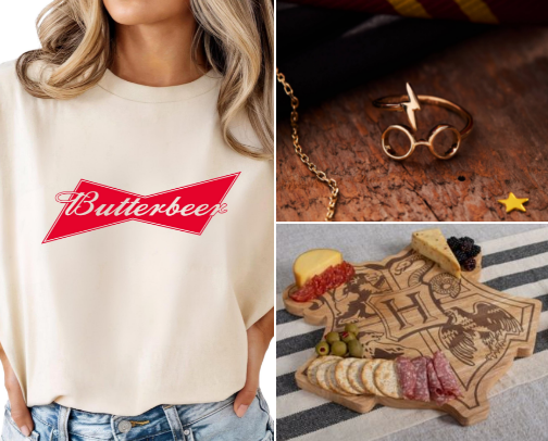 Indulge in All Things Harry Potter cover photo collage