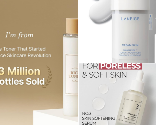 Skincare Must Haves for Dry Skin cover photo collage