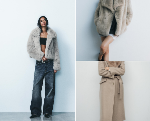 Fashion Trends "Jakckets and Coats Fall/Winter 2024-2025 cover photo collage